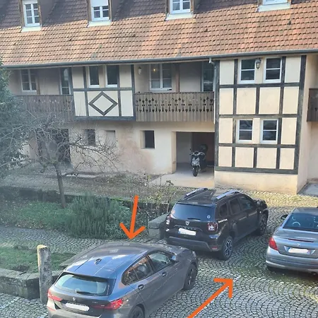 Spacious 100sqm - 40sqm Living - Private Parking Near Strasbourg